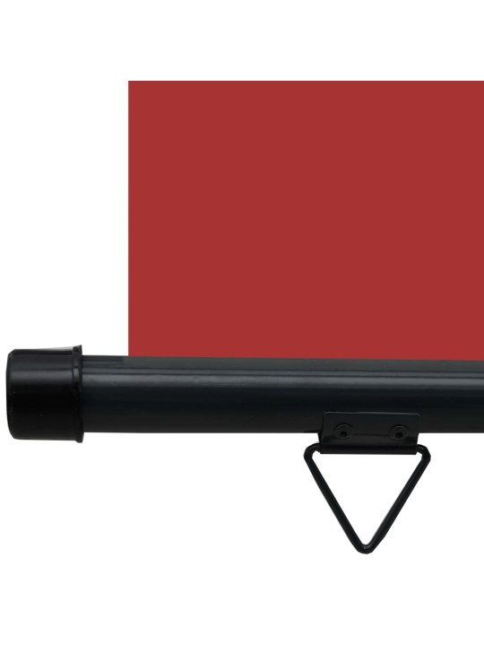 Šoninė balkono markizė, raudona, 140x250cm