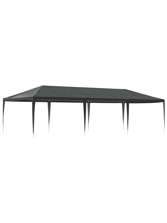 Profesionali proginė palapinė, antracito spalvos, 4x9m, 90g/m²