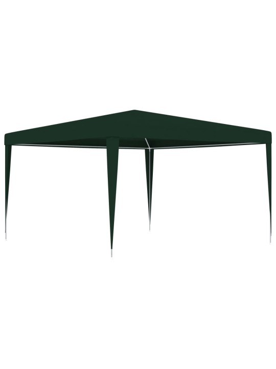 Profesionali proginė palapinė, žalios spalvos, 4x4m, 90g/m²