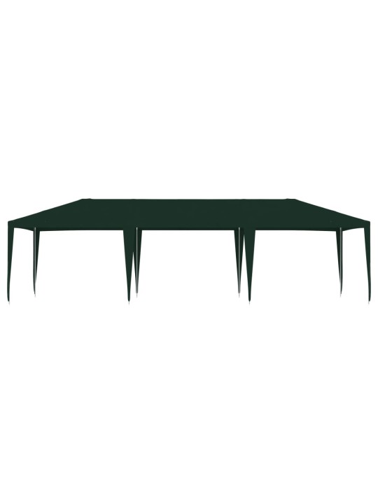 Profesionali proginė palapinė, žalios spalvos, 4x9m, 90g/m²
