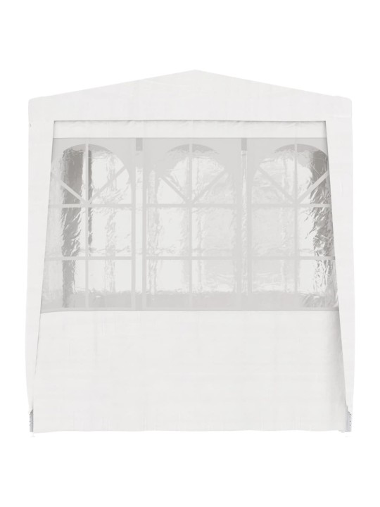 Proginė palapinė su šoninėmis sienomis, balta, 2x2m, 90g/m²