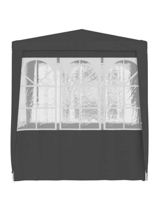 Proginė palapinė sienomis, antracito, 2,5x2,5m, 90g/m²