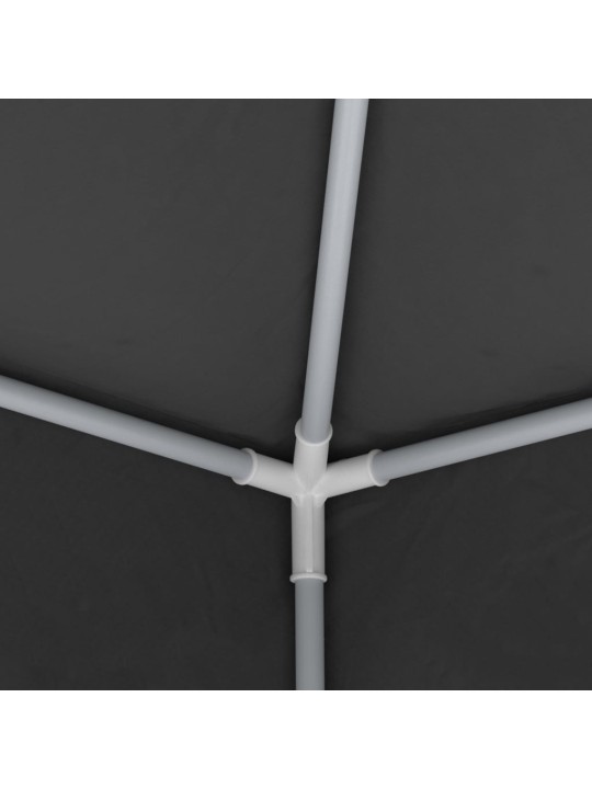 Proginė palapinė sienomis, antracito, 2,5x2,5m, 90g/m²