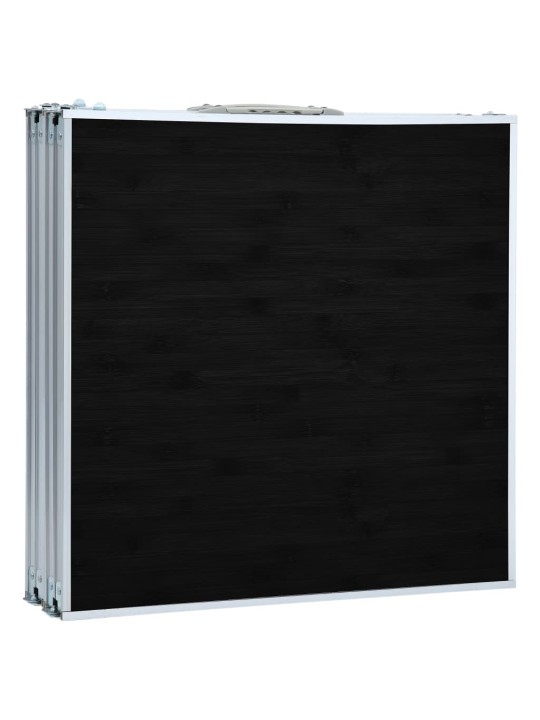 Sulankstomas stovyklavimo stalas, pilkas, 240x60cm, aliuminis