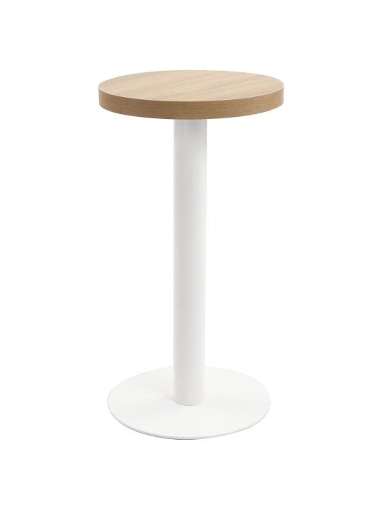Bistro staliukas, šviesiai rudos spalvos, 40cm, MDF