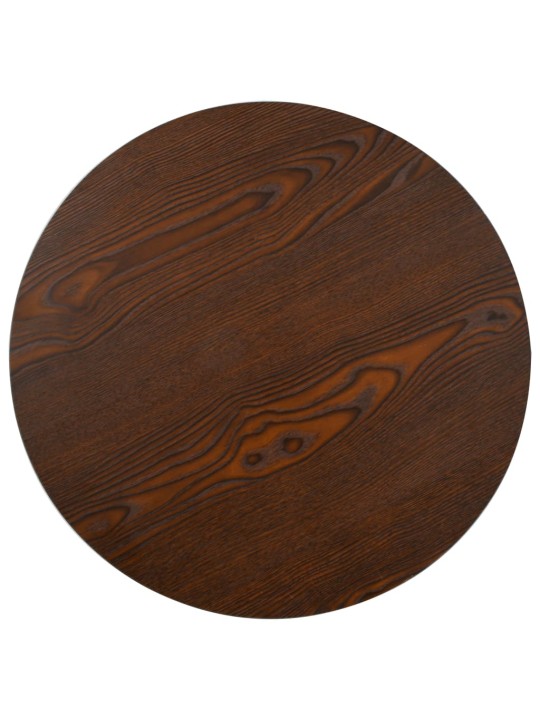 Bistro staliukas, tamsiai rudos spalvos, 50cm, MDF