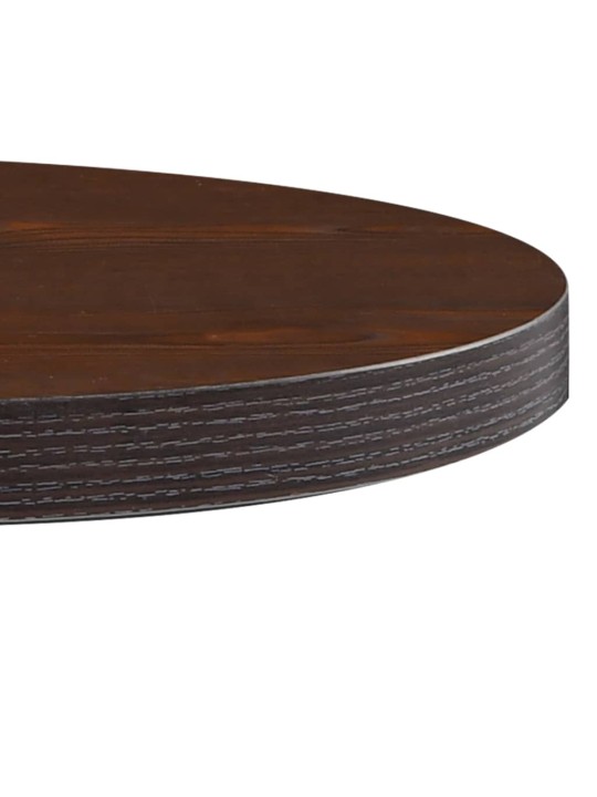Bistro staliukas, tamsiai rudos spalvos, 60cm, MDF