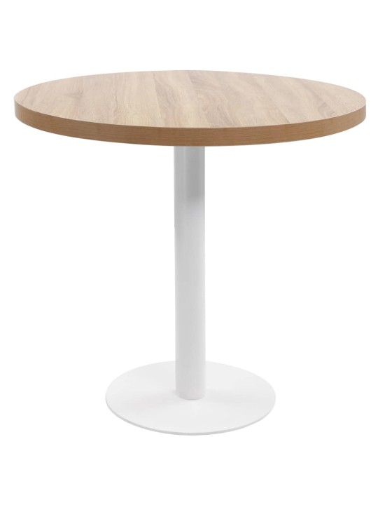 Bistro staliukas, šviesiai rudos spalvos, 80cm, MDF