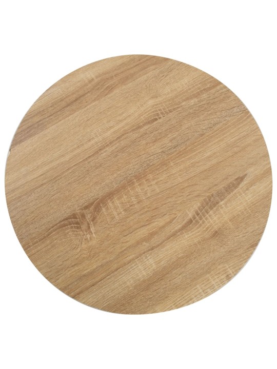 Bistro staliukas, šviesiai rudos spalvos, 80cm, MDF