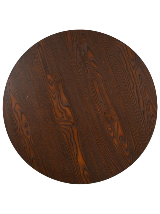 Bistro staliukas, tamsiai rudos spalvos, 80cm, MDF