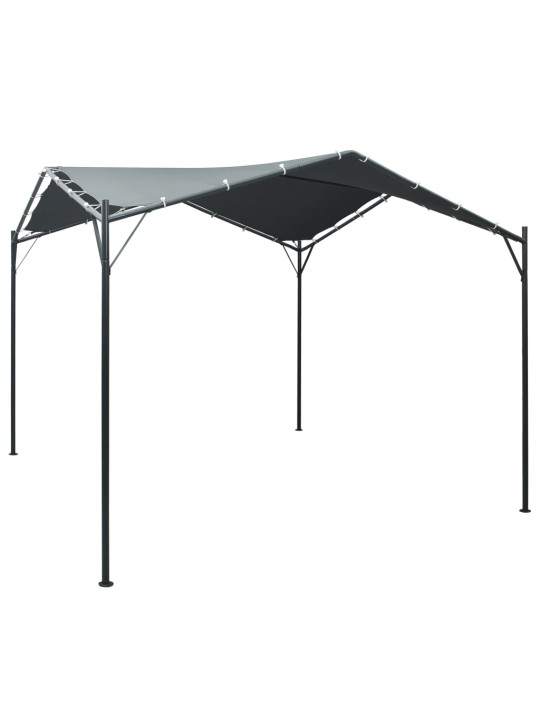 Pavėsinė, antracito spalvos, 3x3m, plienas