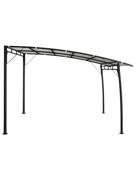 Sodo markizė nuo saulės, kreminės spalvos, 3x3x2,55m