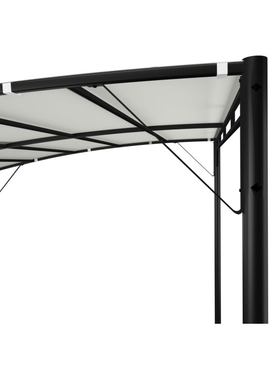 Sodo markizė nuo saulės, kreminės spalvos, 3x3x2,55m