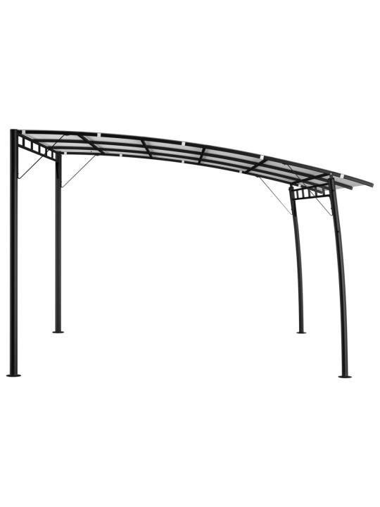 Sodo markizė nuo saulės, kreminės spalvos, 4x3x2,55m