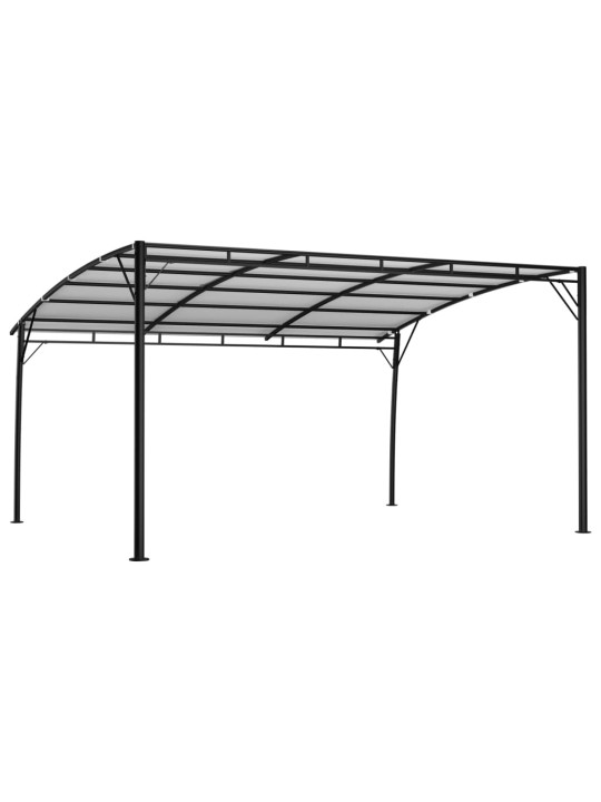 Sodo markizė nuo saulės, kreminės spalvos, 4x3x2,55m