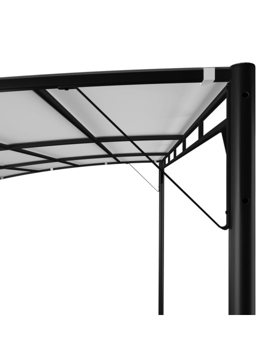 Sodo markizė nuo saulės, kreminės spalvos, 4x3x2,55m