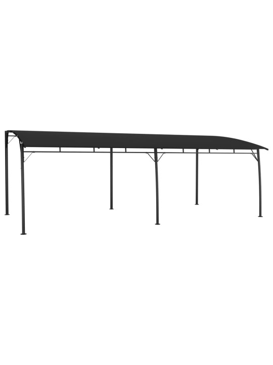 Sodo markizė nuo saulės, antracito spalvos, 6x3x2,55m