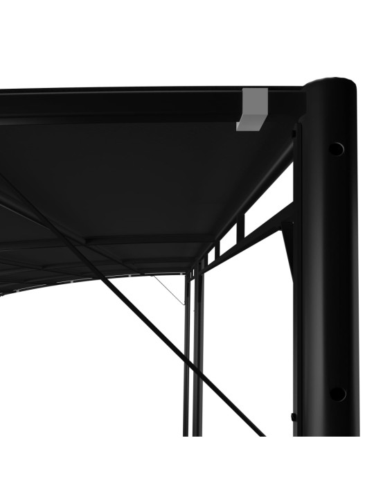 Sodo markizė nuo saulės, antracito spalvos, 6x3x2,55m