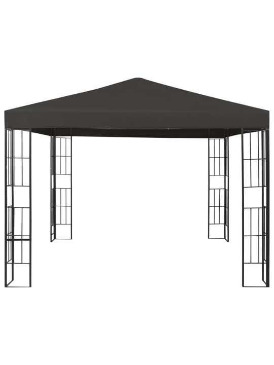 Pavėsinė, antracito spalvos, 3x3m