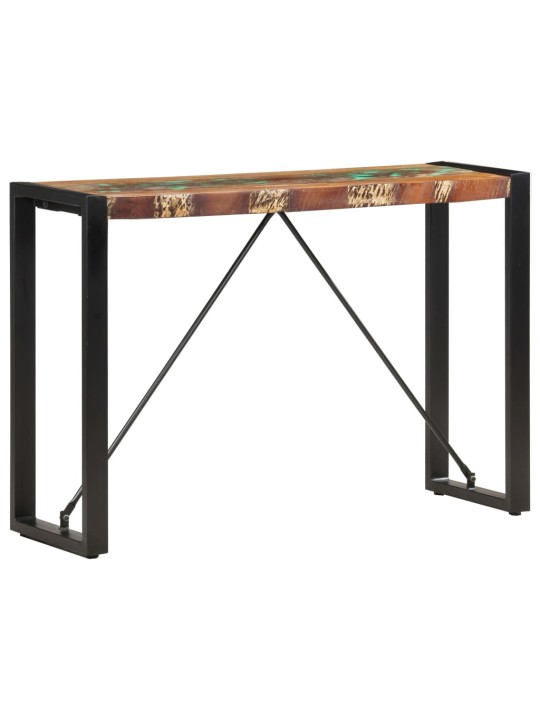 Konsolinis staliukas, 110x35x76cm, perdirbtos medienos masyvas