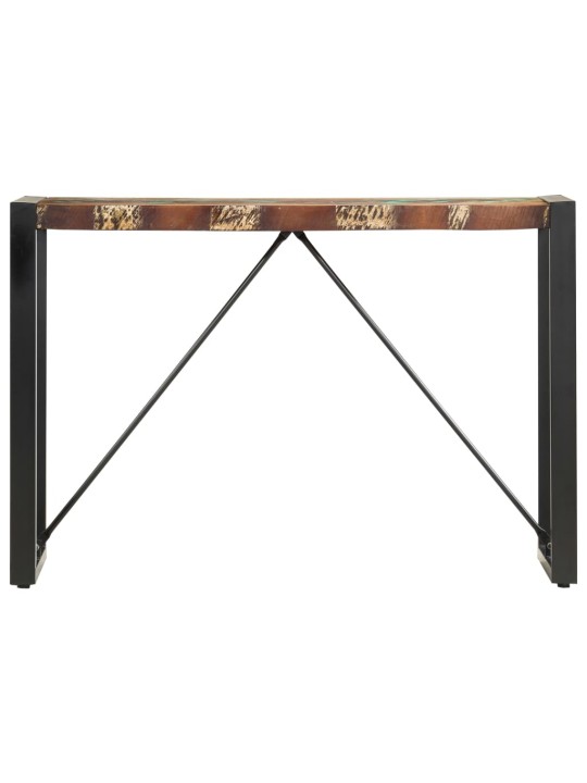Konsolinis staliukas, 110x35x76cm, perdirbtos medienos masyvas