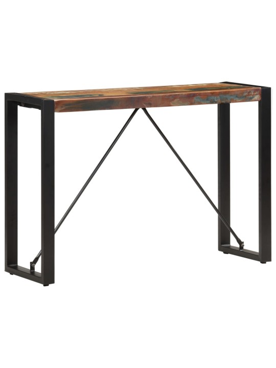 Konsolinis staliukas, 110x35x76cm, perdirbtos medienos masyvas