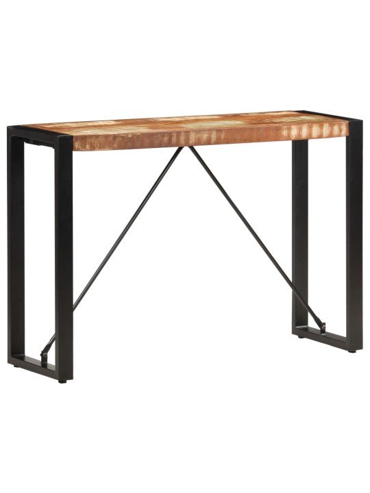 Konsolinis staliukas, 110x35x76cm, perdirbtos medienos masyvas