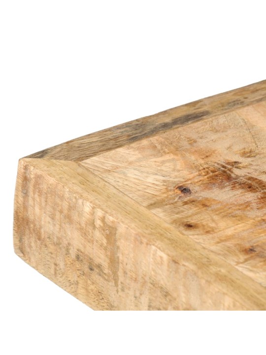Valgomojo stalas, 180x90x76cm, neapdorotas mango masyvas