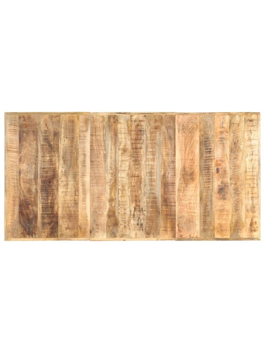 Valgomojo stalas, 180x90x76cm, neapdorotas mango masyvas