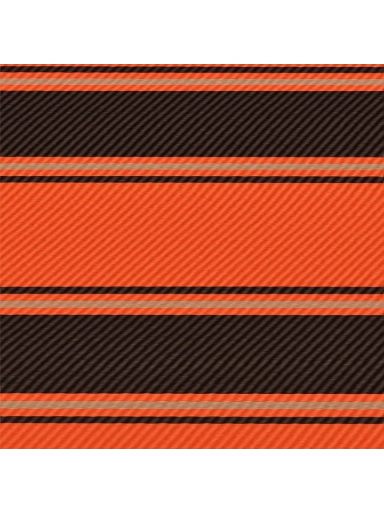 Ištraukiama markizė su LED, oranžinė ir ruda, 250x150cm