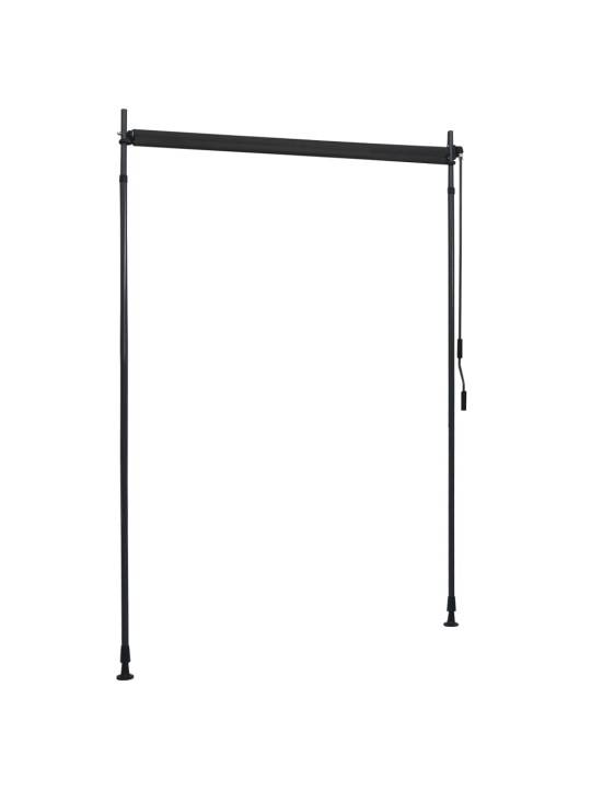 Lauko roletas, antracito spalvos, 150x270cm