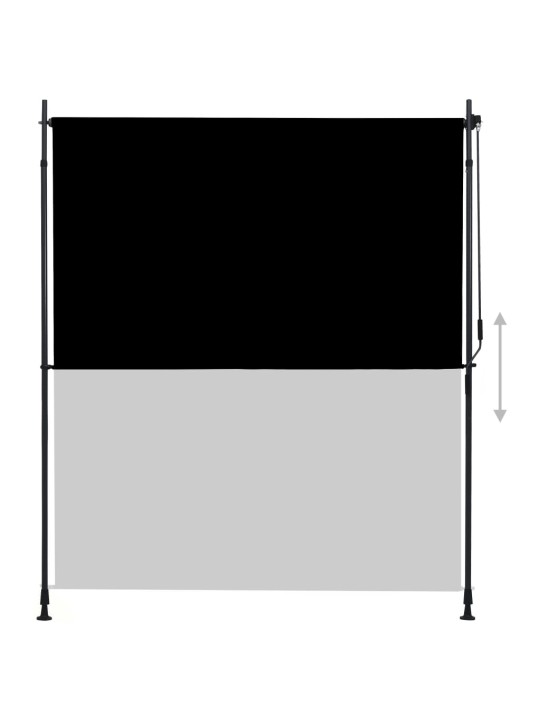 Lauko roletas, antracito spalvos, 200x270cm