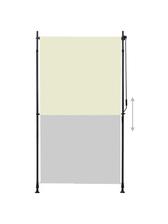 Lauko roletas, kreminės spalvos, 120x270cm