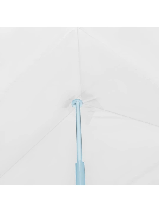 Išskleidžiama proginė palapinė su 5 sienomis, balta, 3x9m