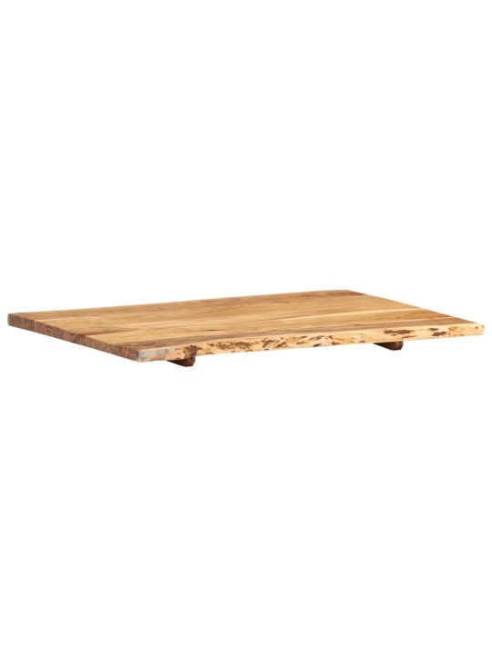 Stalviršis, 80x(50-60)x2,5cm, akacijos medienos masyvas