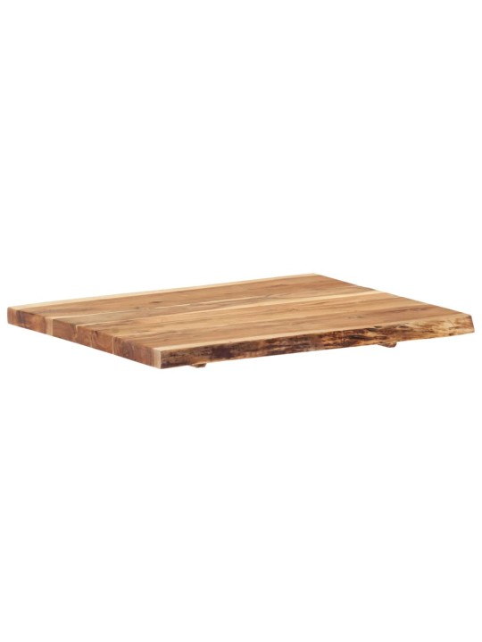 Stalviršis, 80x(50-60)x3,8cm, akacijos medienos masyvas