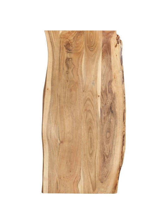 Stalviršis, 118x(50-60)x2,5cm, akacijos medienos masyvas
