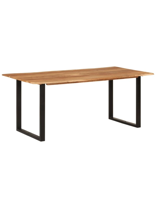 Valgomojo stalas, 180x90x76cm, akacijos medienos masyvas