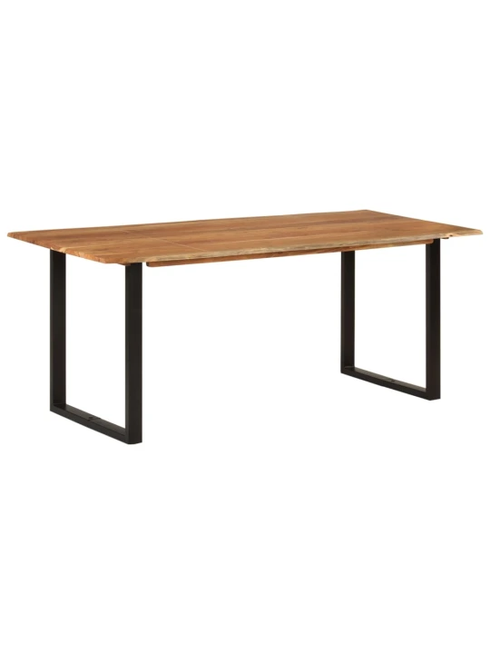 Valgomojo stalas, 180x90x76cm, akacijos medienos masyvas