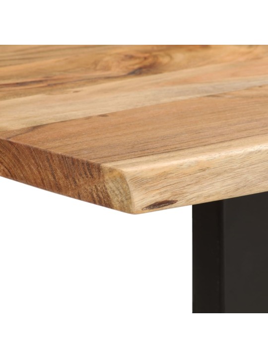 Valgomojo stalas, 180x90x76cm, akacijos medienos masyvas