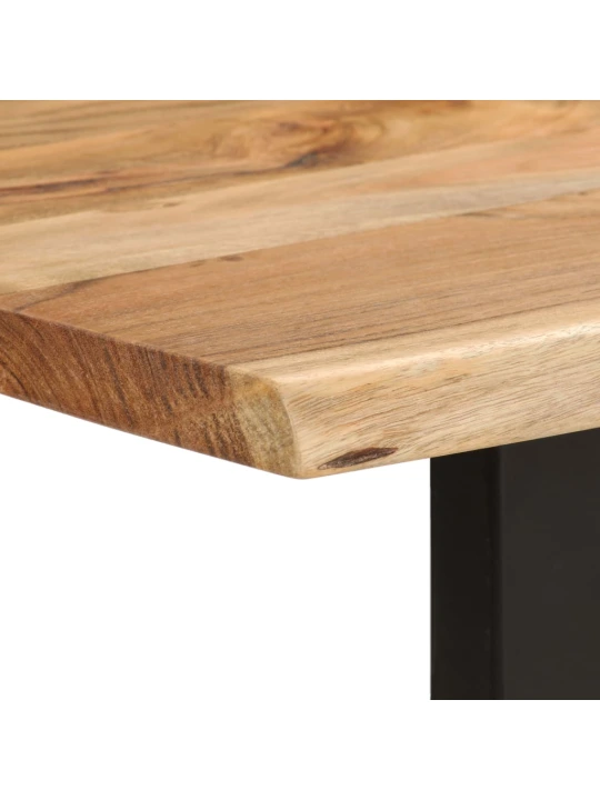 Valgomojo stalas, 180x90x76cm, akacijos medienos masyvas