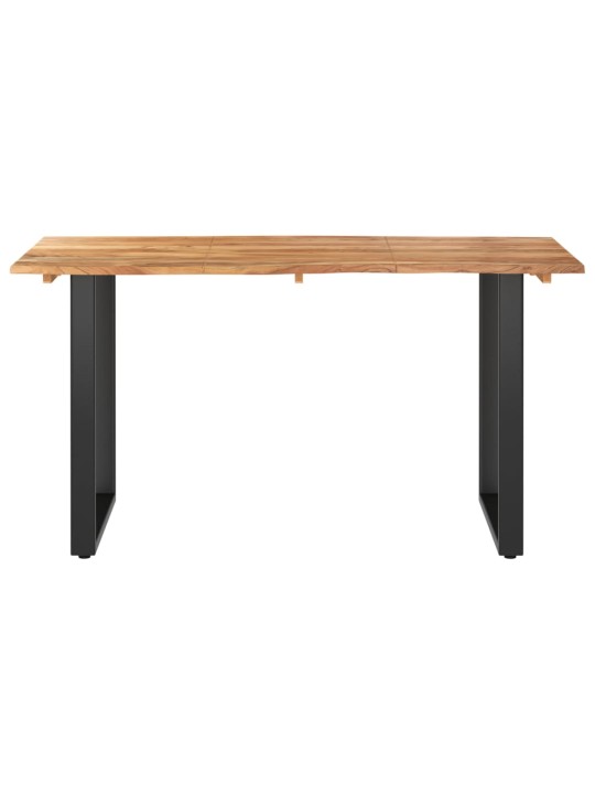 Valgomojo stalas, 140x70x76cm, akacijos medienos masyvas