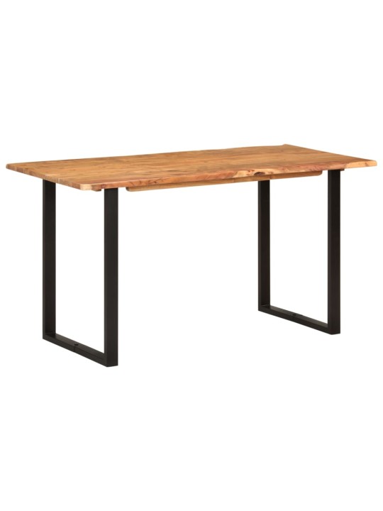 Valgomojo stalas, 140x70x76cm, akacijos medienos masyvas