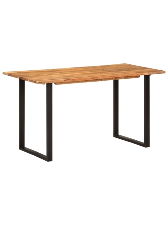 Valgomojo stalas, 140x70x76cm, akacijos medienos masyvas