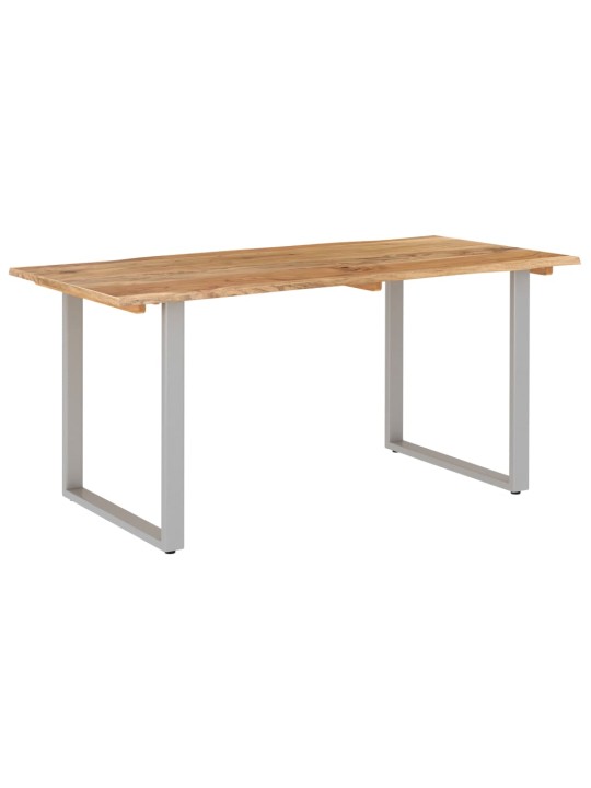Valgomojo stalas, 154x80x76cm, akacijos medienos masyvas