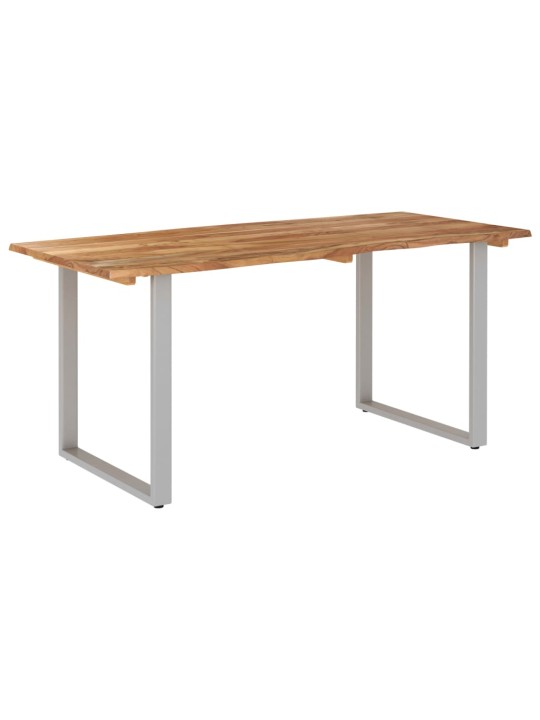 Valgomojo stalas, 154x80x76cm, akacijos medienos masyvas