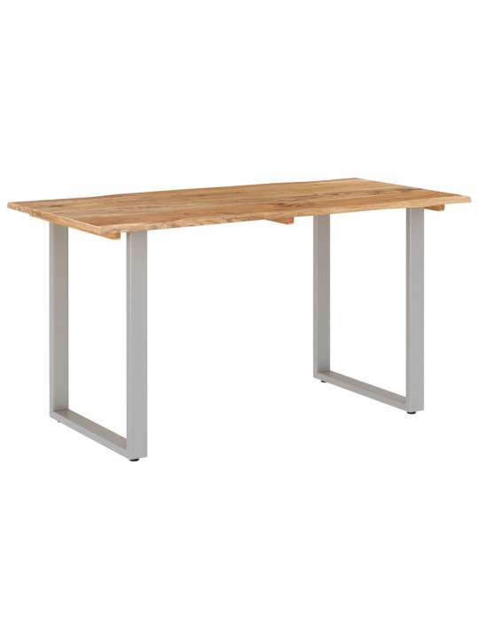 Valgomojo stalas, 140x70x76cm, akacijos medienos masyvas