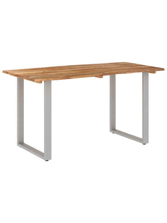 Valgomojo stalas, 140x70x76cm, akacijos medienos masyvas
