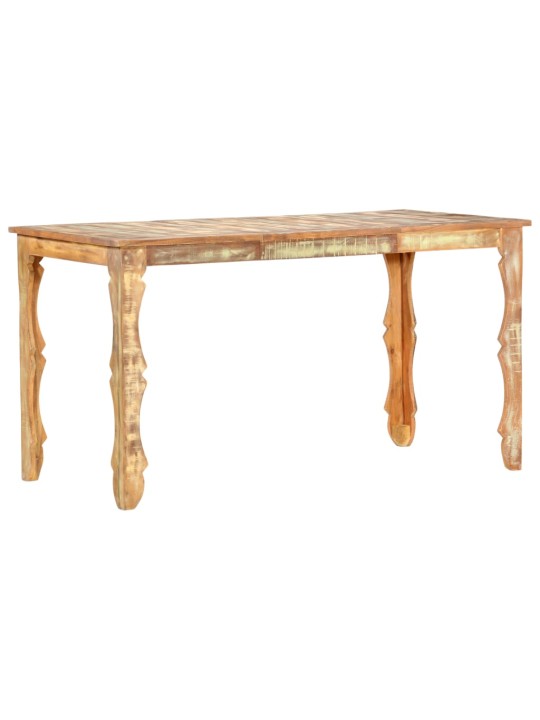 Valgomojo stalas, 140x70x76cm, perdirbtos medienos masyvas