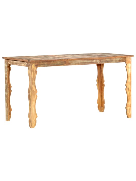 Valgomojo stalas, 140x70x76cm, perdirbtos medienos masyvas